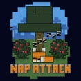 thumbnail image 2 of Womens Minecraft Nap Attack T Shirt, 2 of 4