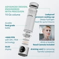thumbnail image 3 of Generador de botellas de agua de hidrógeno PIURIFY 4100+ PPB Silver, 3 of 9