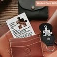 thumbnail image 2 of Husband Birthday Card From Wife, Wallet Insert Card, Anniversary Valentine Gifts for Men or Women, Love Gift for Him, Her, Boyfriend, Girlfriend, Birthday Gifts for Wife Husband, 2 of 14