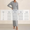 thumbnail image 2 of Dvprdro Hooded Sweatshirt Dress for Women Long Sleeve Loose A Line Maxi Summer, 2 of 6