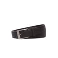 thumbnail image 1 of Gravity Threads Mens Fashion Leather Single Keeper Belt, Black, 1 of 2