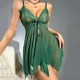 thumbnail image 6 of Sngxgn Womens Sleeveless Long Nightgown Wide Strap Loose Sleepshirt(Green,L), 6 of 8