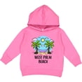 thumbnail image 2 of Inktastic Summer Vacation in West Palm Beach Toddler Hoodie, 2 of 4