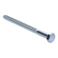 thumbnail image 2 of Tornillos Hexagonal Hillman 5/16"X4" Acero Zinc 50 Piezas, 2 of 3