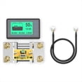 thumbnail image 1 of Medidor de Potencia de Batería de Alta Precisión, Monitor de Batería LiFePO4, Medidor de Voltaje y Corriente de 500 A (0-750 A), 1 of 5