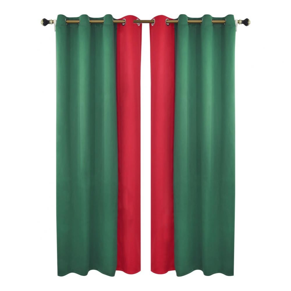 BROWN & GREEN 9 PIECE VOILE SET 72” 183CM ROD POCKET CURTAINS DRAPES & SWAGS 