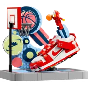 LEGO Nike Dunk Trickshot Set 43021