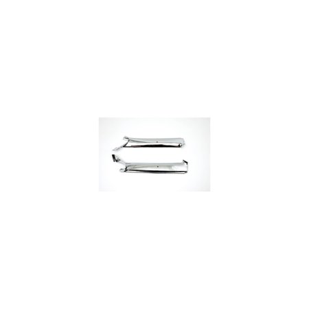 Camaro Convertible Parts - Eckler's Premier Products 33-183168 Camaro Pillar Post Moldings, Inner, Chrome, Convertible,