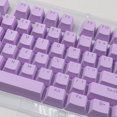 thumbnail image 2 of 104 Piezas Teclado Universal Keycap PC Bakclit Key Set (púrpura), 2 of 9