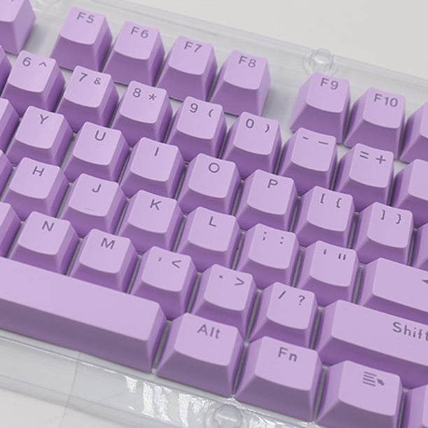 104 Uds teclado mecánico Universal Keycap PC Bakclit Key Cap azul claro Ndcxsfigh Para estrenar