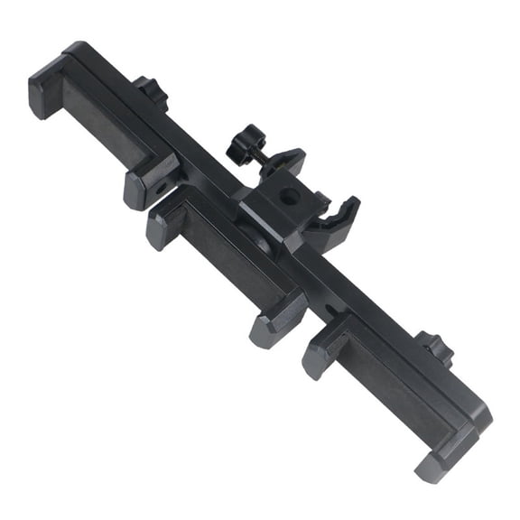 Multi Purpose Tripod Cell Phone Holder with 360 Degree Rotation and Triple Clip