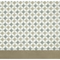 thumbnail image 4 of Achim Callie Window Curtain Tier Pair and Valance Set - 58x36 - Taupe/Silver, 4 of 4