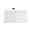 white, variant on WUYVCG Under $5 Portable Travel Toiletry Pouch Nylon Mesh Cosmetic Makeup Organizer Bag with Zipper