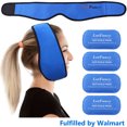 thumbnail image 1 of LotFancy Face Ice Pack for Wisdom Teeth, 4 Reusable Hot & Cold Therapy Gel Packs for TMJ, Chin, Jaw, 1 of 9