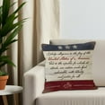 thumbnail image 4 of 4th of July PALIFEUR Pillow Covers, Indeoendence Day Throw Pillow Covers, 18 x 18 Inch Patriots Pillow Cover for Sofa Bedroom Coffice, Decorative Pillow Case, 4 of 6