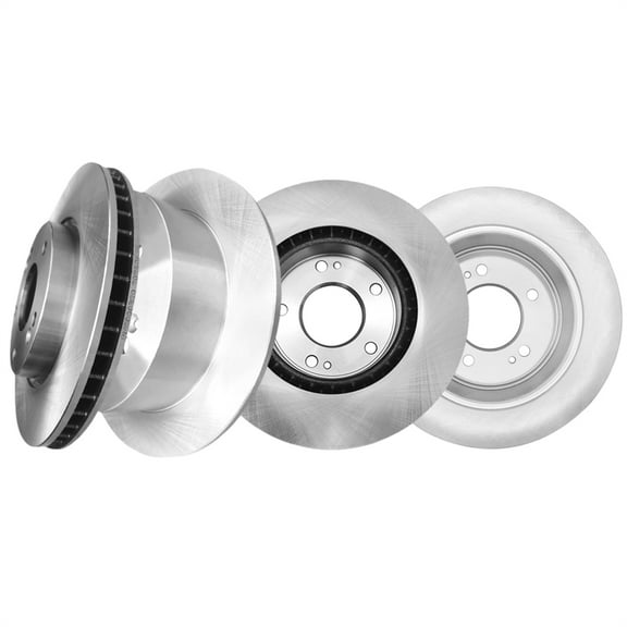 Set of 4 Front 280mm-Rear 262mm Brake Disc Rotors For 2010-2013 KIA Forte Koup