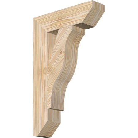 

Ekena Millwork 3 1/2 W x 14 D x 22 H Funston Slat Smooth Bracket Douglas Fir