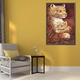 thumbnail image 3 of Familia de animales pintura al óleo por números Kits lienzo imagen regalo para adultos niños Likrtyny Arte deco, 3 of 9