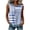 Light Blue, variant on GERsome Hooded Tank Tops Women's Sleeveless Shirts Trendy Print Color Block Summer Casual Blouses A-Green Size XL