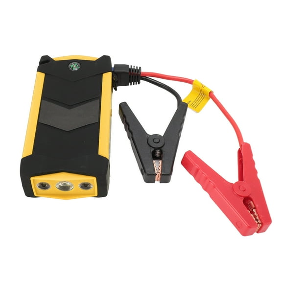 1000A Peak Portable Car  Starter, Up to 7.0L Gas or 5.5L Engine,  Starter Battery Pack 12V Battery  Starters with LED Light, 15000mAh, USB QC3.0