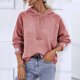 thumbnail image 1 of Puntoco Ladies Fashion Color sólido con capucha Pullover Casual Sweater top Mujeres Puntoco Puntoco-5534, 1 of 8
