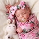 thumbnail image 2 of Muñeca Reborn Bebé Realista 20 Pulgadas Durmiendo Cuerpo Suave con Accesorios Regalo para Niños 3+ y Colección, 2 of 8