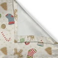 thumbnail image 6 of Ambesonne Christmas Valance & Curtain, Traditional Sweets, 55"x36", Multicolor, 6 of 7