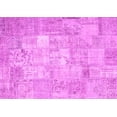 thumbnail image 1 of Ahgly Company Indoor Rectangle Patchwork Pink Transitional Area Rugs, 4' x 6', 1 of 4