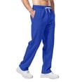 thumbnail image 4 of Men's Jogging Pants Classic Sports Casual Pants New Fashionable Casual Sports Pants for Men Men's Comfortable Long Pants Men's Straight Sweatpants Training Fitness Pants Men, 4 of 4
