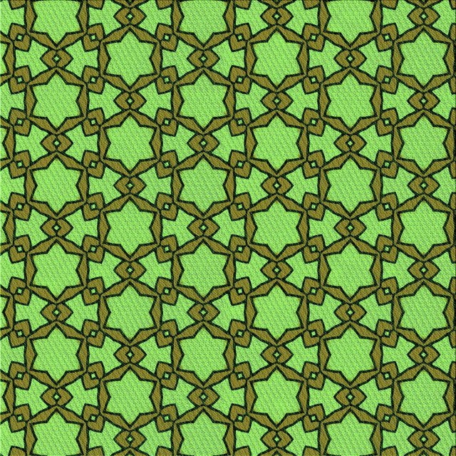 Ahgly Company Machine Washable Indoor Square Transitional Bright Green Area Rugs, 4' Square