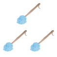 thumbnail image 3 of Yuarrent Back Scrubber Exfoliating Shower Body Brush Esponja para fregar Bola con mango largo de Type7 NO7, 3 of 6