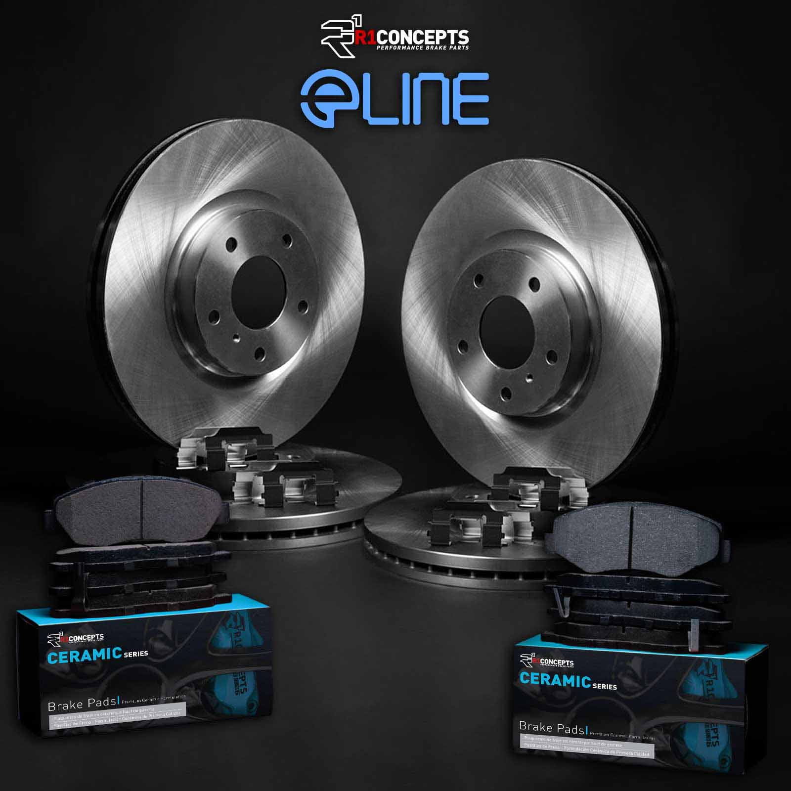 R1 Concepts Wfwh2 31040 R1 Concepts E Line Series Brake Rotor With Ceramic Fits select: 2002-2006 BMW X5 3.0I, 2000-2001 BMW X5