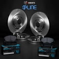 thumbnail image 2 of R1 Concepts Front Rear Brakes and Rotors Kit |Front Rear Brake Pads| Brake Rotors and Pads| Ceramic Brake Pads and Rotors |Hardware Kit WFWH2-65005, 2 of 5