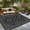 PD33-black&gray, variant on KUETH 6'x 9'Outdoor Plastic Rug Foldable Waterproof UV Resistant Outdoor Patio Geometric RV Deck Rug