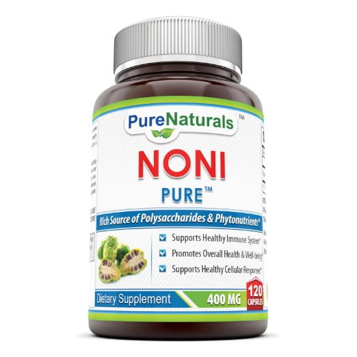 Pure Naturals Noni 400 Mg 120 Capsules