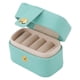 thumbnail image 4 of Pequeño Joyero, Joyero Portátil De Viaje, Almacenamiento Ordenado Para Anillos Para Pendientes, 4 of 7