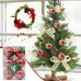 thumbnail image 4 of 6PCS Xmas Decorations Clearance Christmas Decorations Tree 6PCS Christmas Tree Ball Bauble Hanging Home Party Ornament Decor 6Cm, 4 of 4
