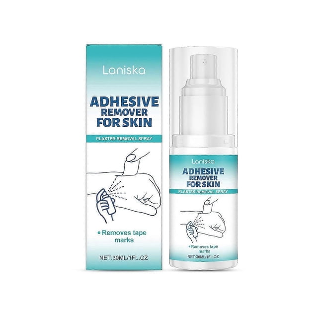 Adhesive Remover Spray for Skin, Skin Adhesive Remover, No-Sting Plaster Remover Spray for Bandages Glue Tape Labels More