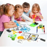 STEM Robotics Kit, 6 Set Electronic Science Experiments Projects for Kids, Boys Toys Ages 7 8 9 10 11 12 Years Old, Physics Stimulated, DIY Engineering Robotic Building Kits for Boys