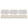thumbnail image 2 of ZheElen 10 Pieces Muslin Spice Bag Cotton Reusable Drawstring Pouch Kitchen Boiling Filter Holder Cooking Household Organizer 3Set, 2 of 6