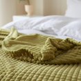 thumbnail image 5 of Simple&Opulence Olive Green Throw Blanket for Couch-Super Soft Fluffy Blankets for Women 50x70 Inches Cozy Lightweight Fleece Blanket for Home Décor, 5 of 5