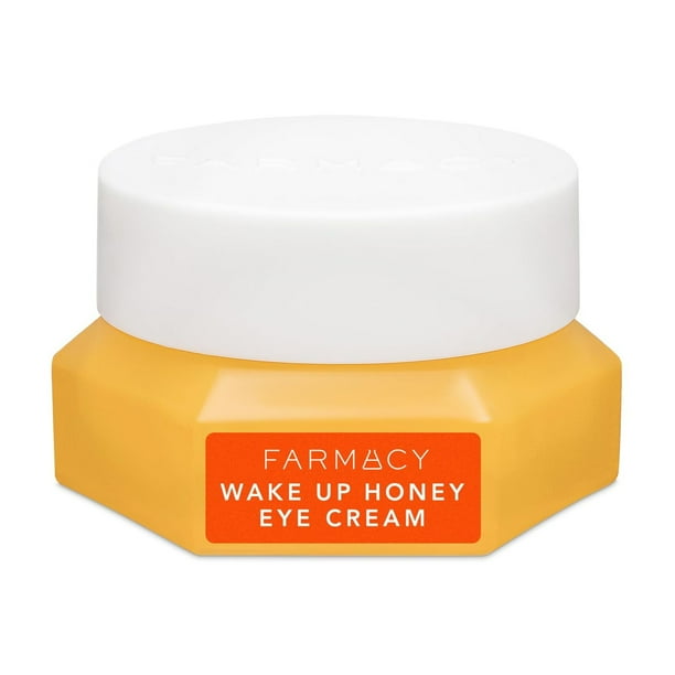 Crema para ojos Farmacy Wake Up Honey Brightening con vitamina C, 15 ml