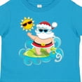 thumbnail image 4 of Inktastic Surfing Santa Boys or Girls Toddler T-Shirt, 4 of 5