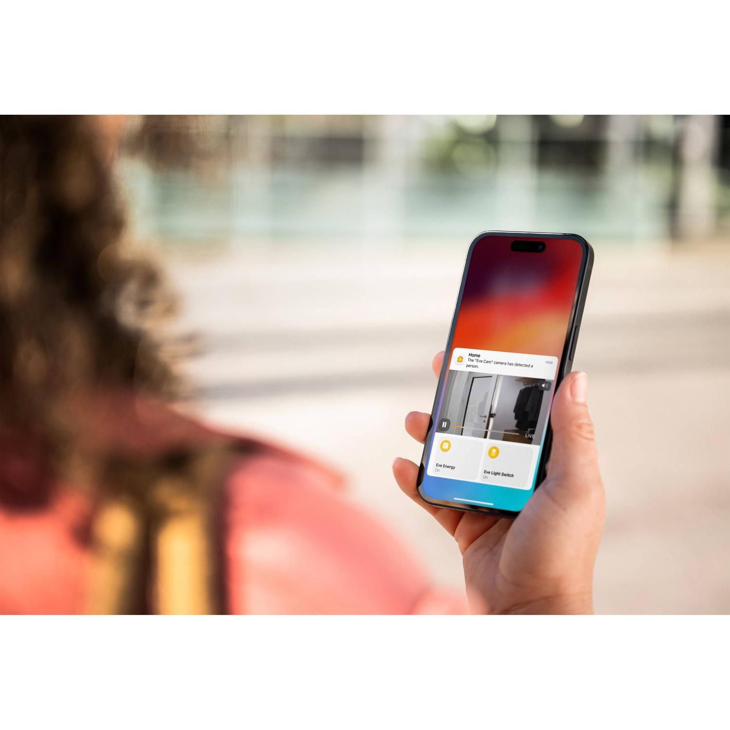 Eve Cam - Caméra intérieure intelligente avec technologie Apple HomeKit Secure Video