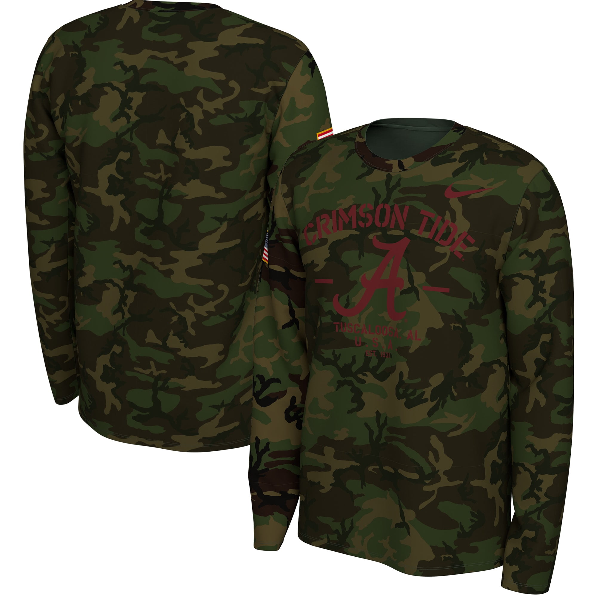 Men's Nike Camo Alabama Crimson Tide 
