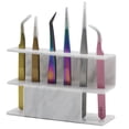 thumbnail image 1 of Amdohai Lashes Extension Tweezer Holder Acrylic Eyelash Extension Tools Storage Organizer Display Stand Tweezers Scraper Shears Holder Rack 6 Holes, 1 of 7