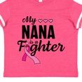 thumbnail image 4 of Inktastic Breast Cancer Awareness My Nana is a Fighter Boys or Girls Toddler T-Shirt, 4 of 5