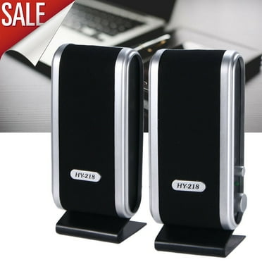 Onemayship USB Power Wired Computer Speakers Stereo 3.5mm Jack For Desktop PC Laptop New