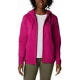 thumbnail image 4 of Columbia Women's Trek Graphic-Logo Full Zip Hoodie, Wild Fuchsia, XXL, 4 of 5