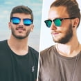 thumbnail image 2 of Gafas de Sol Joopin Retro Polarizadas Espejadas UV400 Azul + Verde, 2 of 6